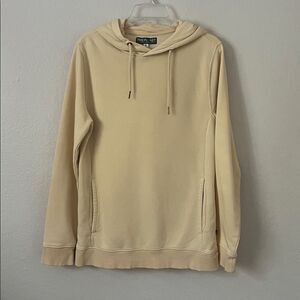 Free Planet Light Yellow Hoodie in Size M
